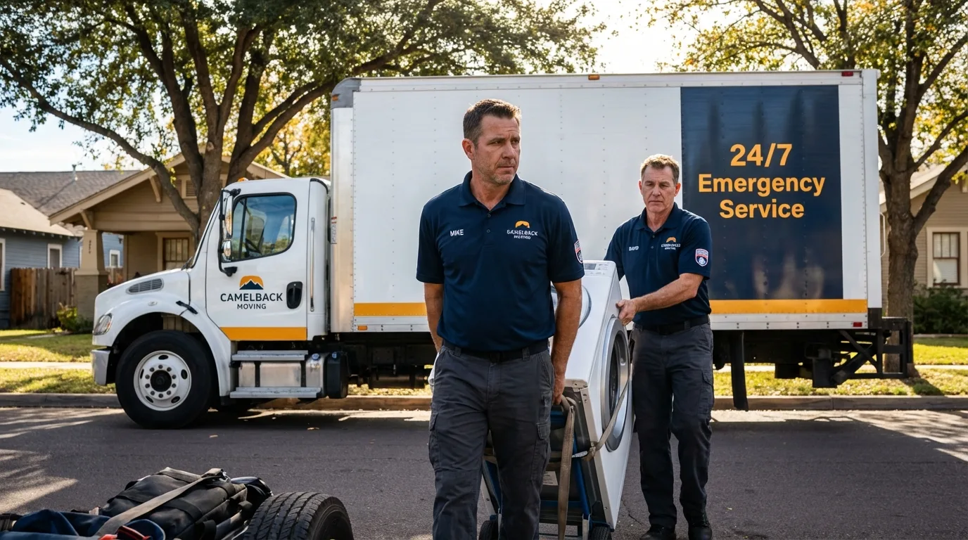 CamelBack Moving crew loading furniture in Trenton, GA